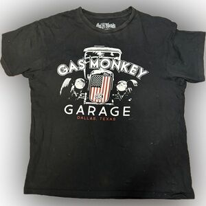 Gas Monkey Garage Black T-Shirt | Sz L